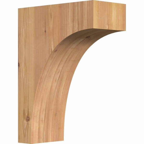 Ekena Millwork Huntington Smooth Corbel, Western Red Cedar, 5 1/2"W x 12"D x 16"H COR06X12X16HUN00SWR - main